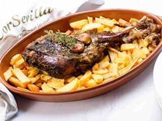 Pierna de cordero asada CORSEVILLA. Lista para calentar y servir. (900g. aprox.)