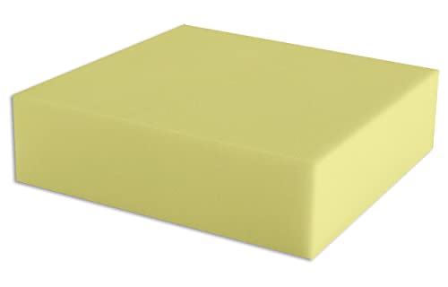 Pieza de Espuma a Medida 60 x 120 x 10 cm - Densidad 20 kg/m3 Suave, para tapizar, sofás, colchones, Cojines, sillas