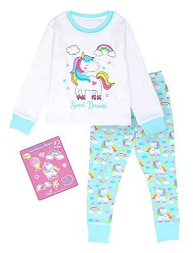 Pijama niña Unicornio Chill Blue 3T