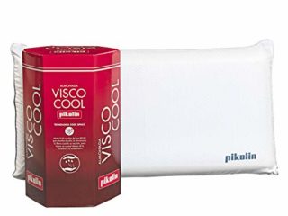 PIKOLIN, Almohada viscoelástica Premium de 70 cm, firmeza Media, refrescante tecnología Cool Space, desenfundable, Visco Cool