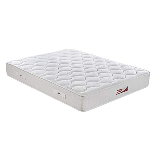 PIKOLIN Colchón de muelles avanzados Normablock Confort viscoelástico 135x190, firmeza Media, Altura 25 cm