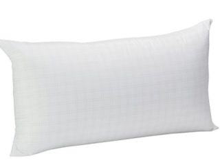 Pikolin Home - Almohada de fibra antiestrés con hilo de carbono ideal para dormir boca arriba y de lado de firmeza baja