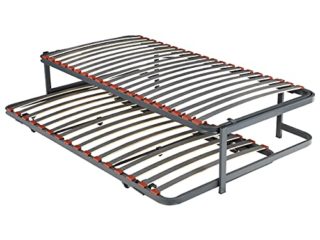 PIKOLIN I Pack somieres Cama Nido Juvenil, 90x190, 2 somieres de láminas SG16, con Kit Inferior Plegable con Ruedas y Superior I Servicio de Entrega Premium I Montaje Dentro del Domicilio Incluido