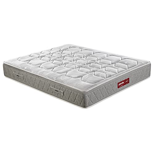 PIKOLIN Luxury Gold - Colchón de muelles Normablock con Visco, Altura 28 cm, Firmeza Media Alta, Confort Visco Carbono, Gama Premium, Fabricado en España (90 x 180 cm)