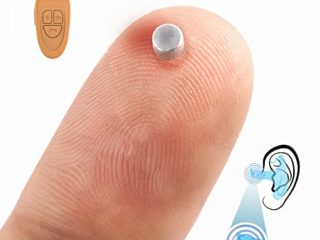 PingaOculto Pinganillo para Examenes Nano V4 Bluetooth Movil Oculto Mini Invisible con Microfono - Auricular Espia Inalambrico para Examen sin Cable con Manos Libres (Nano V4)