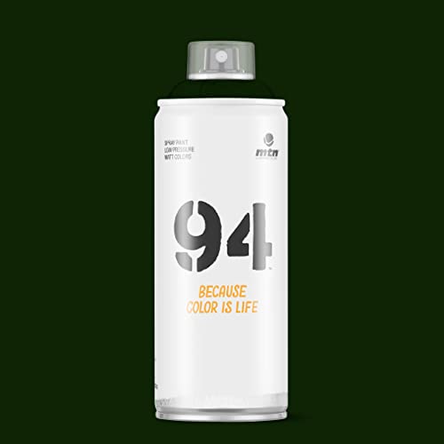Pintura en spray MTN 94 R-6009 Mate Verde Amazonas 400ml