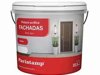 Pintura Interior Exterior Gris Oscuro 22,5KG Acrilica Plastica/Antihumedad/Antimoho/Fachadas, paredes, suelos y madera alta gama en colores para pared rodillo, brocha y pistola