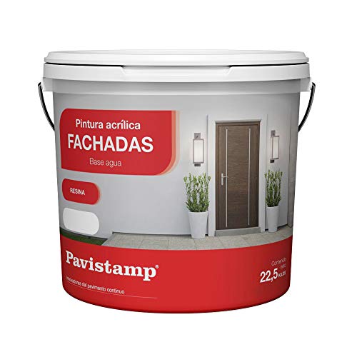 Pintura Interior Exterior Gris Oscuro 22,5KG Acrilica Plastica/Antihumedad/Antimoho/Fachadas, paredes, suelos y madera alta gama en colores para pared rodillo, brocha y pistola