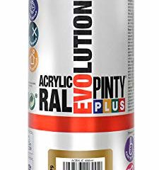 PINTYPLUS EVOLUTION 279 Pintura Spray Acrílica Brillo 520cc Gold P151, Oro, 300 g (Paquete de 1)