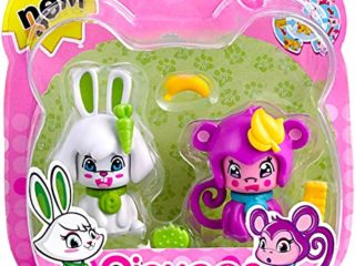 Pinypon Pack 2 mascotas, conejo y mono. (Famosa) (700012732)