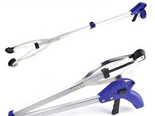 Pinza de largo alcance con ventosas de succión y cuerpo de aluminio, 81 cm de Dingdangbell
