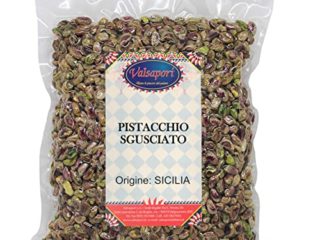 Pistacho Siciliano sin Cáscara 500 gr - Pistacho 100% Puro - Pistacho Siciliano Crudo, sin Tostar, sin Sal - Propiedades Nutricionales Equivalentes a Pistacho di Bronte DOP
