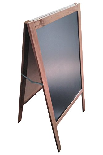 PIZARRA CABALLETE NEGRA. 115x60cm Válido para rotulador de tiza líquida y tiza convencional. 2 CARAS