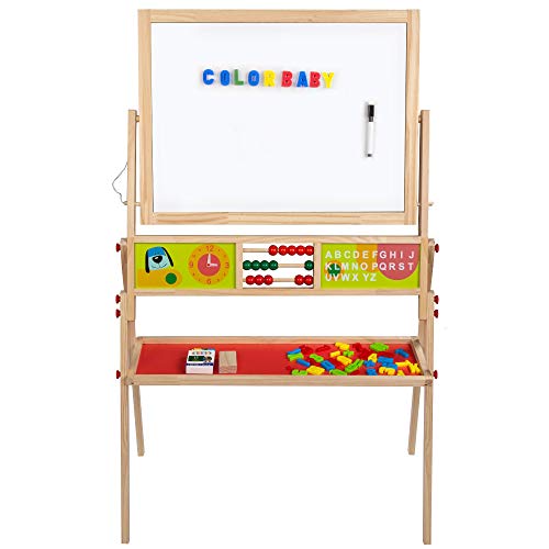 Pizarra de madera 2 en 1 WOOMAX