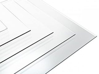 Placa de Metacrilato Transparente 2 mm Plancha de Acrílico Incoloro 1u (100x60CMx2MM)