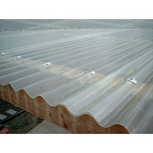 PLACAS DE POLIESTER EN ROLLOS ONDULADA (VARIAS MEDIDAS) (NATURAL TRANSLUCIDO, 20 METROS * 1.5 M)