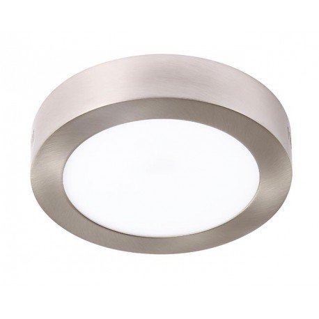 Plafón LED Circular Níquel 18W equivalente a 150W de incandescencia 1440Lm 4000K Luz Neutra ¡¡2 AÑOS DE GARANTÍA!! Envío GRATIS en compras superiores a 36 Euros Iluminashop
