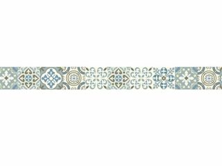 Plage Cenefa Adhesiva BORGATELLA, Vinilo, Gris, 300cm x 5cm