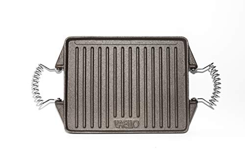 PLANCHA HIERRO FUNDIDO RECTANGULAR 27X21CM. VAELLO