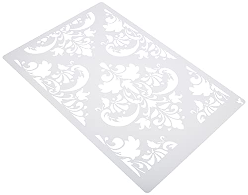 Plantilla Stencil St-18 Damasco 20X30 CM La Pajarita Especial Para Chalk Paint y Pintura Tela