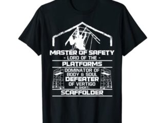 Plataformas de andamios de señor de seguridad principal del andamio Camiseta