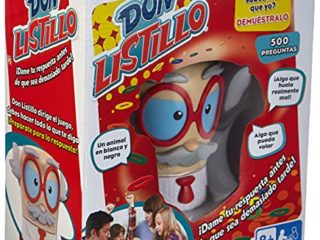 PLAY FUN BY IMC TOYS Don Listillo (Versión española) | Juego de mesa familiar divertido en el que tendrás que responder a todas las Preguntas para adultos y niños +8 Años