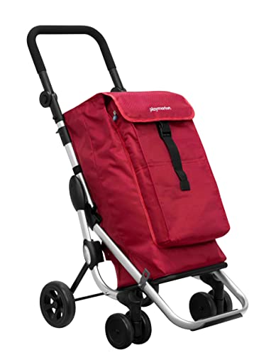 Playmarket Carro de la compra Go Up Basic, 110 cm, 39, 5 Litros, Charme