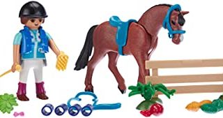 PLAYMOBIL 70294 Set Granja Caballos
