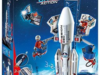Playmobil - Cohete con plataforma de lanzamiento (61950)