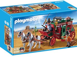 PLAYMOBIL - Diligencia del Oeste, Set de Juego (4399)