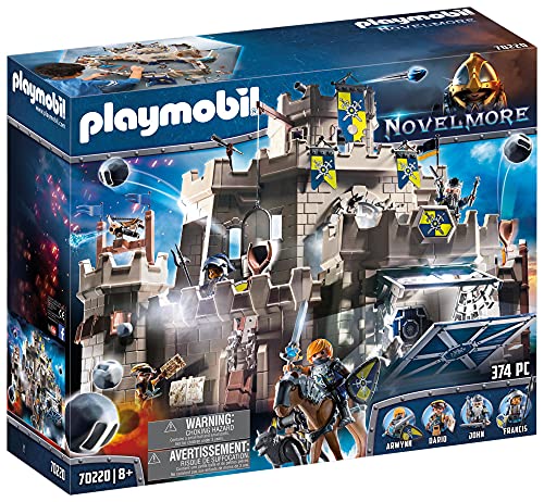 PLAYMOBIL Novelmore 70220 Gran Castillo de Novelmore, A partir de 4 años