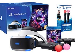 PlayStation VR2 (CUH-ZVR2) "Starter Plus Pack" + VR Worlds + Mandos Move Twin pack + Camara V2
