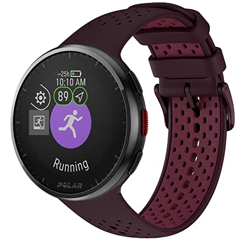 Polar Pacer Pro Reloj De Running Con GPS Avanzado, Diseño Ligero, Nuevo Programa De Entrenamiento De Running Y De Recuperación, Pulsómetro, Pantalla Con Mejor Contraste, Controles De Música