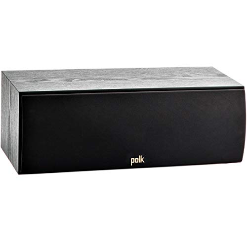 Polk Audio T30 - Canal Central 3 vías, color negro