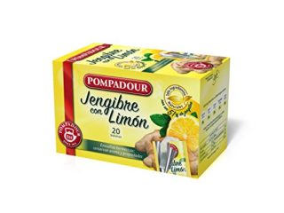 Pompadour Infusion Jengibre con Limón, 20 Bolsitas