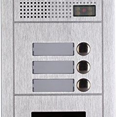 Portero automático con cámara y 2 hilos de conexión, 1, 2, 3, 4. Pantalla táctil LCD, para viviendas unifamiliares, bifamiliares, edificios de viviendas, etc.
