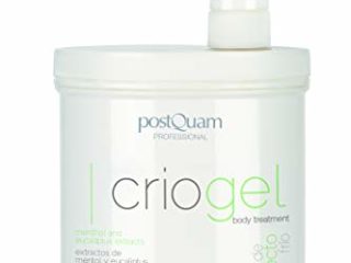 Postquam - Criogel | Gel Efecto Frio para Triple Uso - Anticelulitico, Reafirmante y Relajante de piernas - 1000 Ml