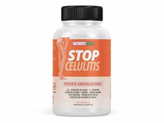 Potente anticelulítico y reductor Intensivo | Cápsulas reafirmantes y anticelulíticas 100% efectivas | Tonifica e hidrata la piel | Elimina la piel de naranja | CLA, L-Carnitina, Ginkgo Biloba | 100U.