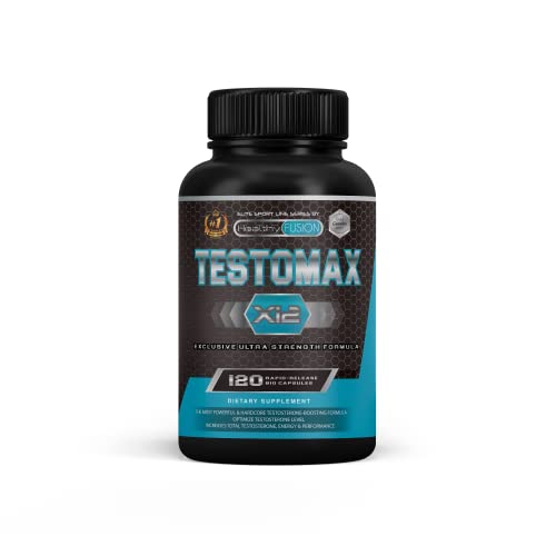 Potente Booster de Testosterona Pura | Maca Andina y Taurina | Potencia tus relaciones intimas | Aumenta la masa muscular y el rendimiento físico | Acción quemagrasas | Fórmula Natural | 120 caps.