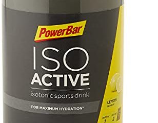PowerBar Isoactive Lemon 1320g - Bebida Deportiva Isotónica - 5 Electrolitos + C2MAX