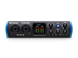 Presonus Studio 24 C - Interfaz de audio USB-C a 24-bit / 192 kHz