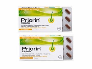 Priorin anticaída Pack ahorro. 120 cápsulas