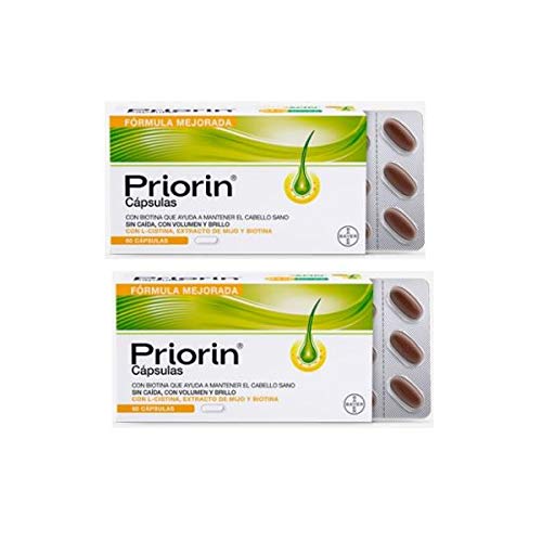 Priorin anticaída Pack ahorro. 120 cápsulas