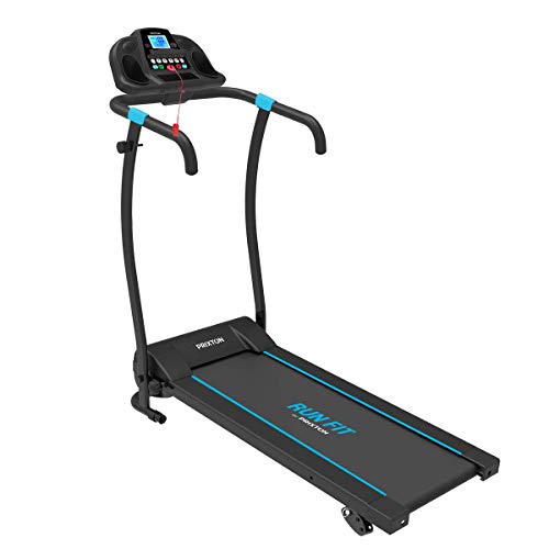 PRIXTON Run Fit RF100 - Cinta de Correr Electrica Plegable/Cintas de Andar Electricas Plegables con Velocidad e Inclinacion Regulable, Soporte Tablet/móvil, Pulsómetro y Pantalla LED (Reacondicionado)