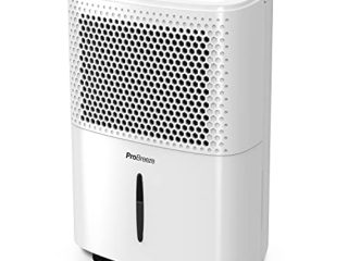 Pro Breeze Deshumidificador Silencioso 12L, Depósito Extraíble y Desagüe Continuo, 3 Modos, Temporizador 24h, Sensor de Humedad, Absorbe Humedad y Elimina el Moho de Habitaciones (20 m²)