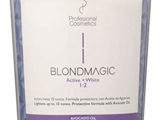 Profesional Cosmetics Blondmagic - Decolorante para el pelo con aceite de aguacate, 500 ml