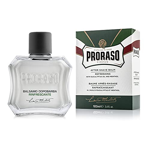 Proraso - Bálsamo after shave 100ml - Bálsamo para después del afeitado - After shave hombre - Línea refrescante