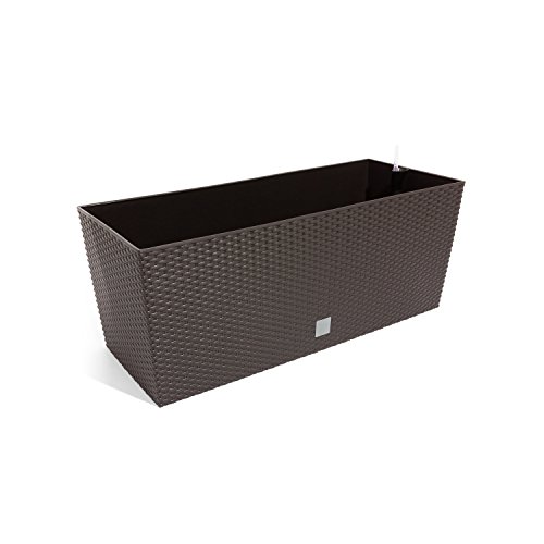 Prosperplast Jardinera Mod Rato J 600 C/Autorriego, Chocolate, 60 cm