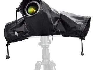 Protector Antilluvia para Cámaras - Zecti Cubierta de Lluvia Capa Protector para Cámaras DSLR, Funda Impermeable para Proteger cámaras réflex de la Lluvia para Canon Nikon Sony