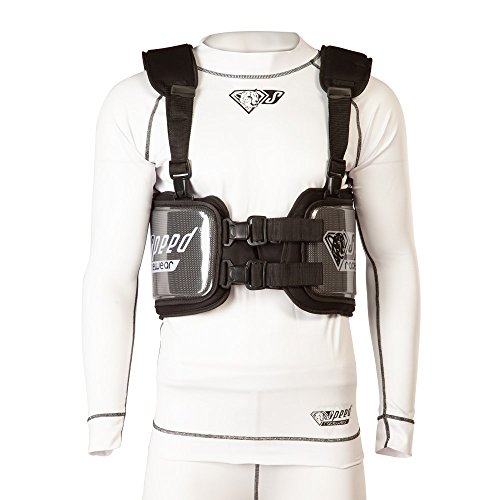 Protector de las costillas de Speed, color negro, Mujer Hombre, extra-small